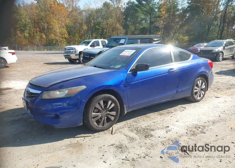 2011 Honda Accord 2.4 Ex-L из США, поврежденный, VIN 1HGCS1B85BA003085